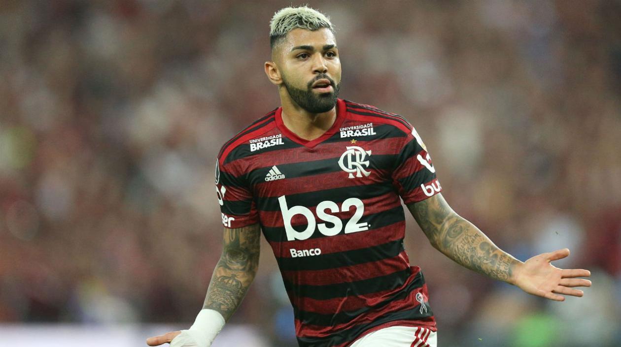 Gabriel Barbosa, estrella del Flamengo. 