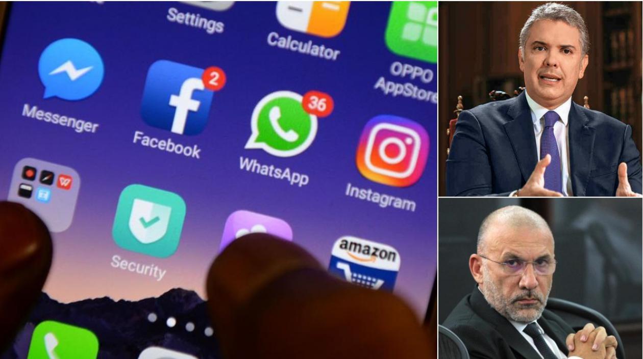 Fiscalía investiga amenazas en redes sociales al Presidente Duque y al senador Roy Barreras.