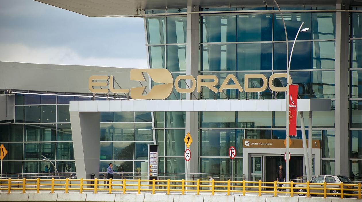 Aeropuerto El Dorado.
