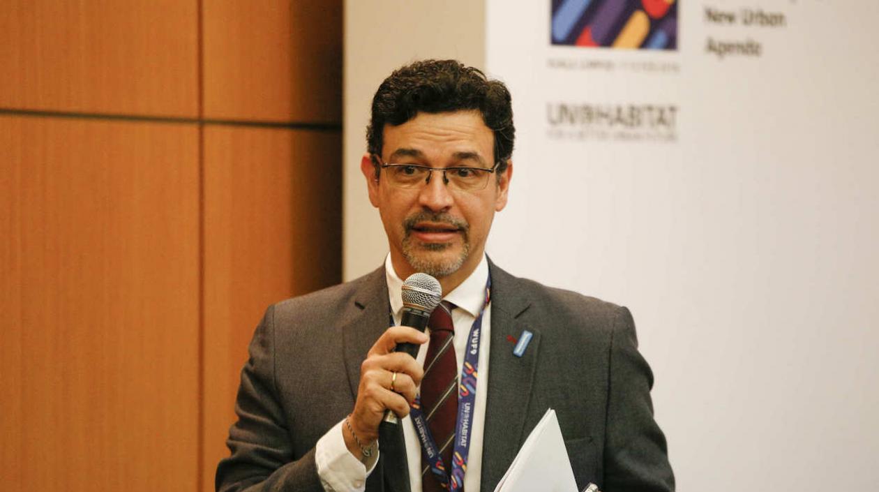 Elkin Velásquez, representante de ONU-Hábitat para América Latina y el Caribe.