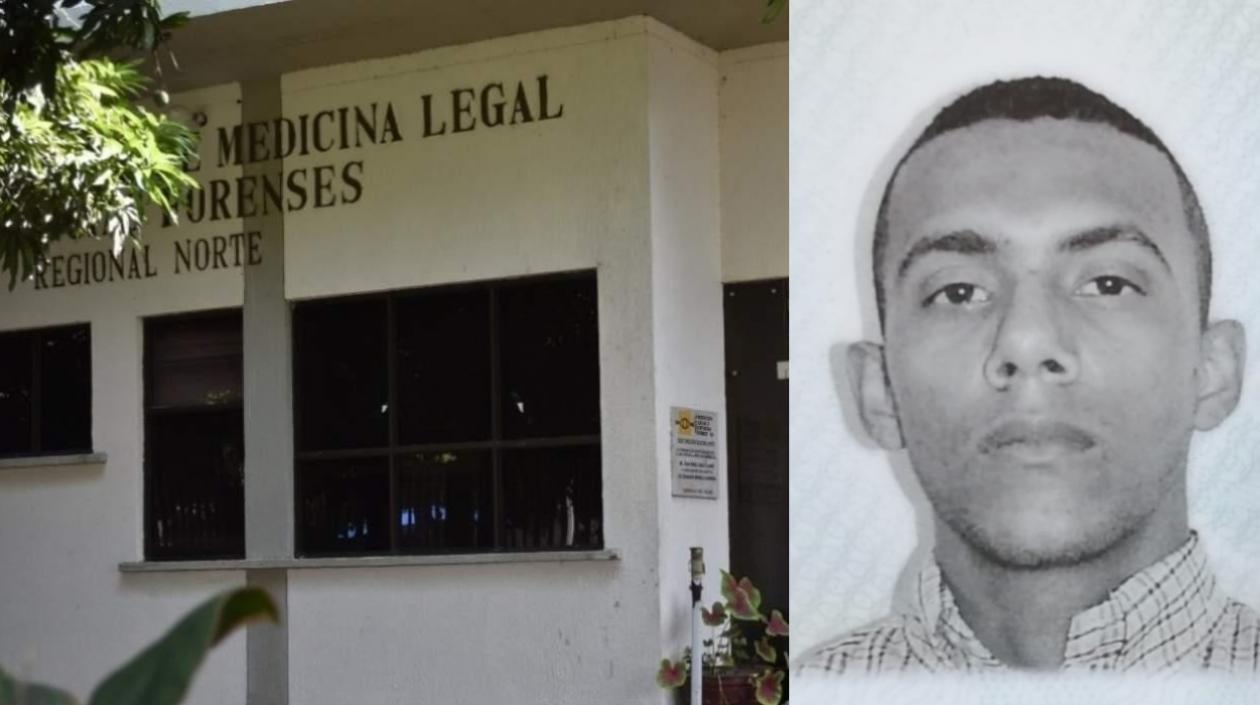 El cuerpo de Luis Benjamín Beleño fue llevado a Medicina Legal. 