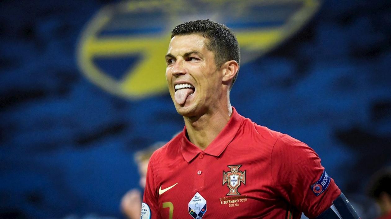 Cristiano Ronaldo, delantero portugués. 