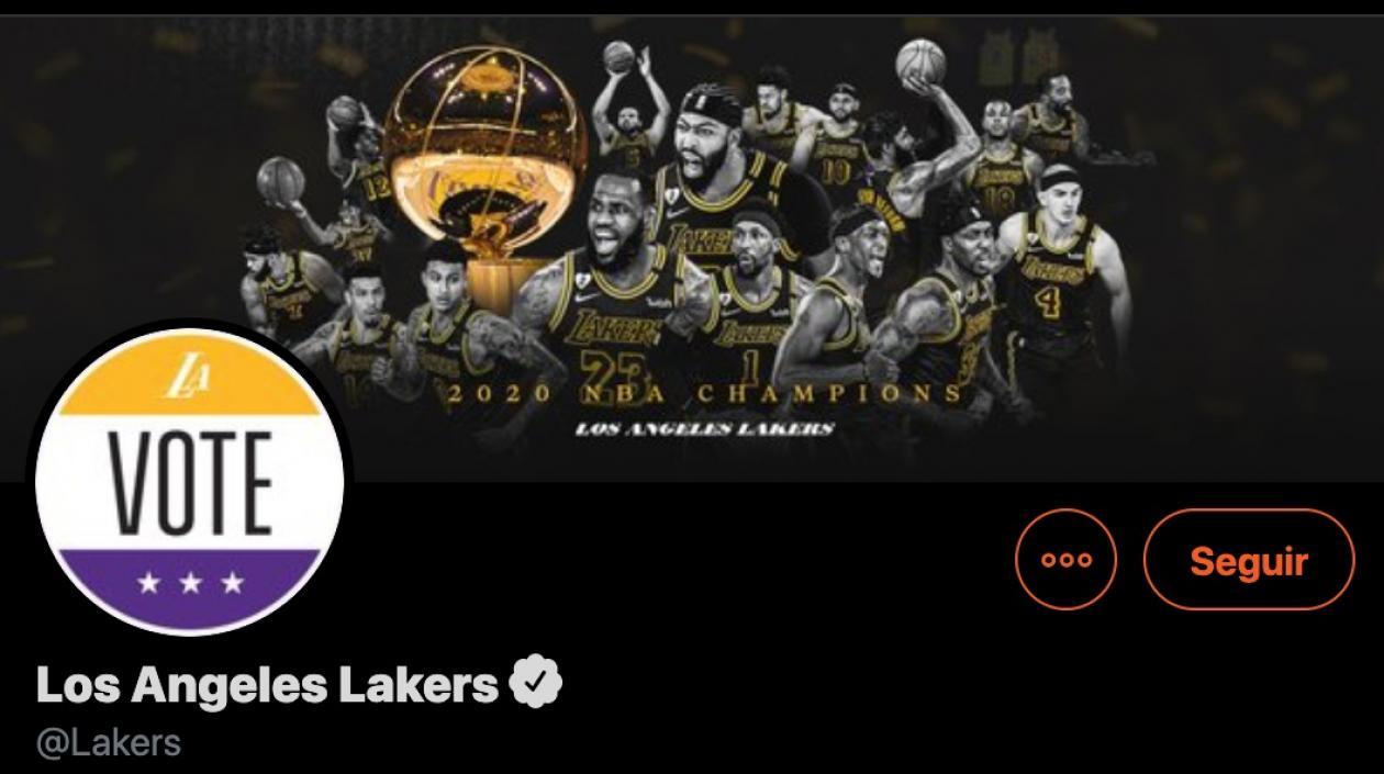 Los Lakers son uno de los equipos que se unieron al movimiento. 