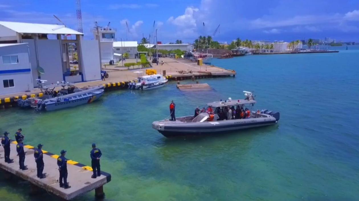 Fuerza Naval del Caribe en San Andrés