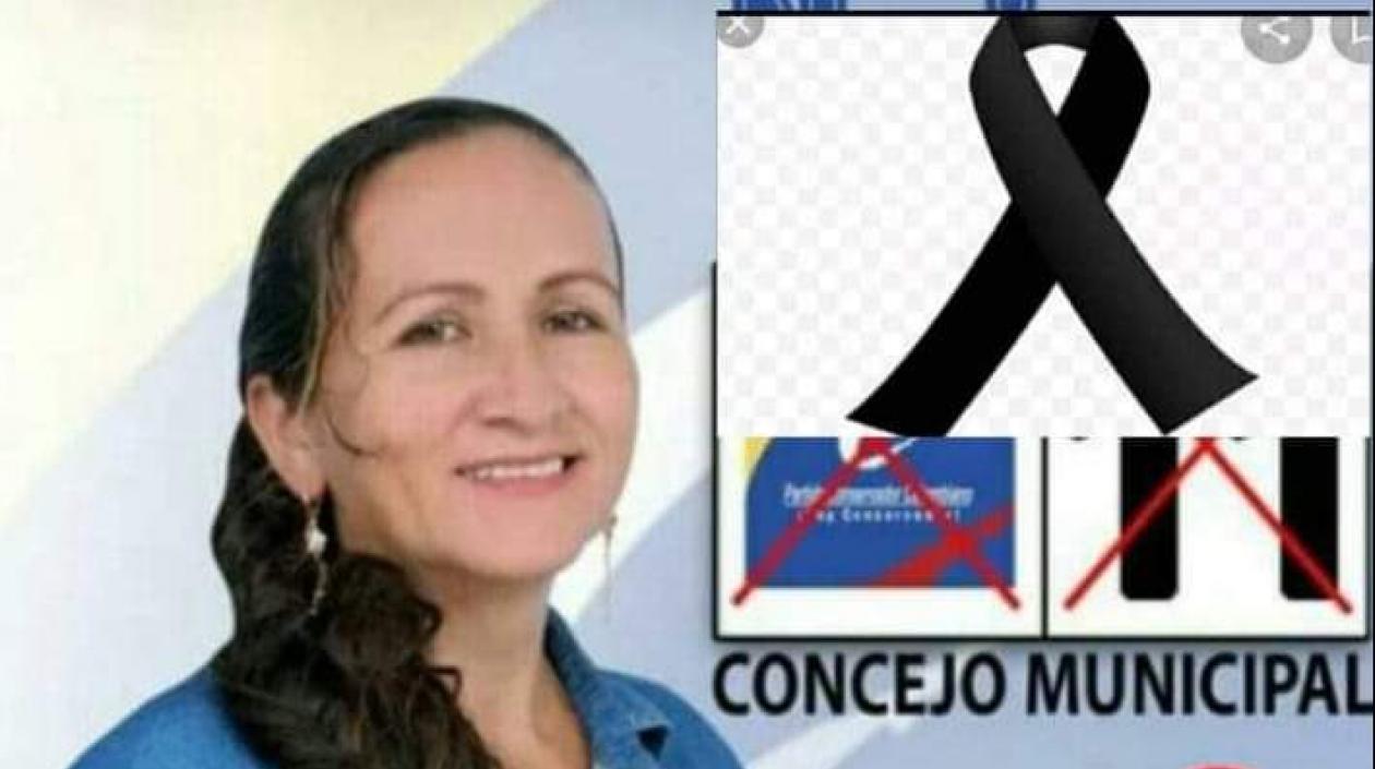 Eneriet Penna, concejal asesinada.