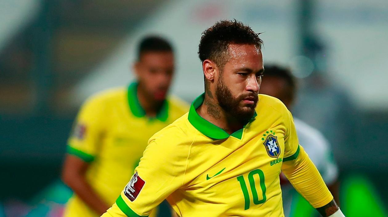 Neymar, jugador brasileño.