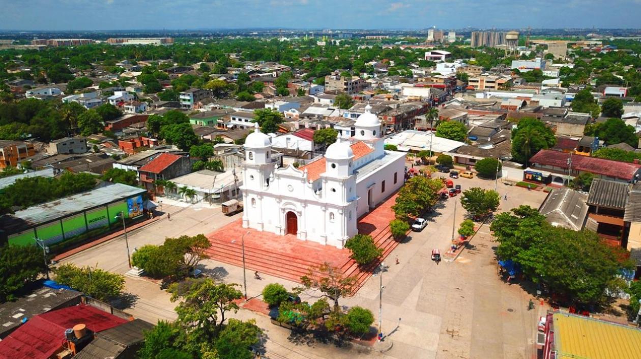 Panoramica del municipio de Soledad. 