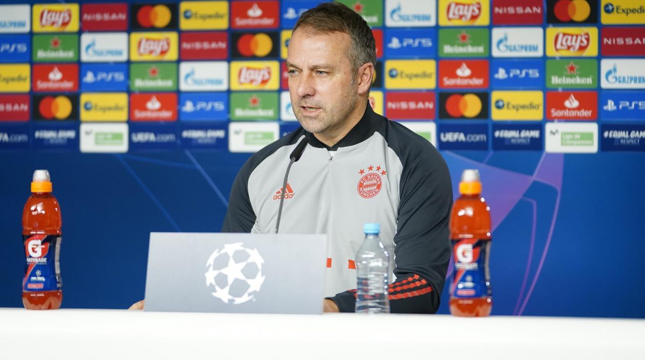 Técnico del Bayern Múnich, Hansi Flick.