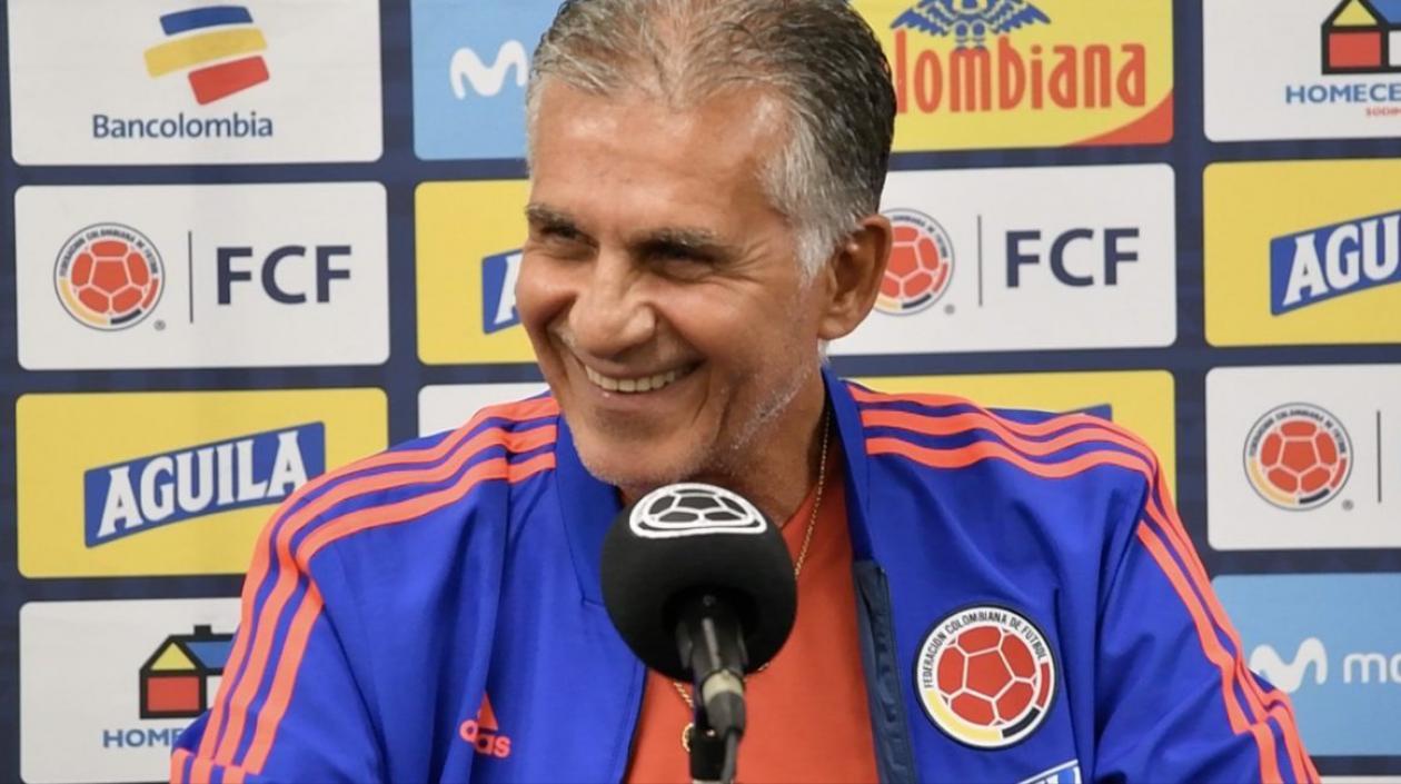 Carlos Queiroz, DT saliente de la Selección Colombia.