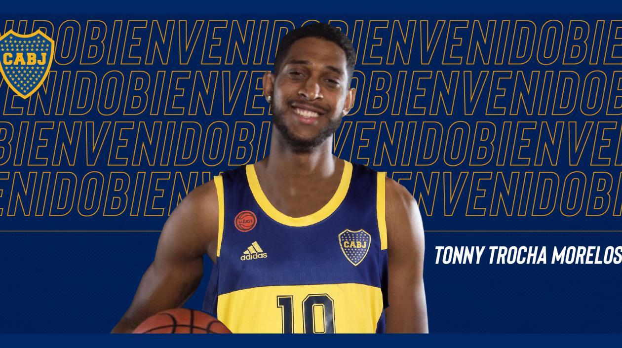 Tony Trocha, basquetbolista colombiano. 