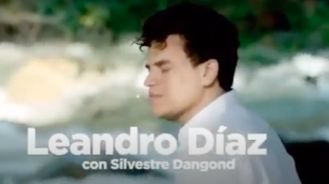 La imagen de Silvestre Dangond en el tráiler.