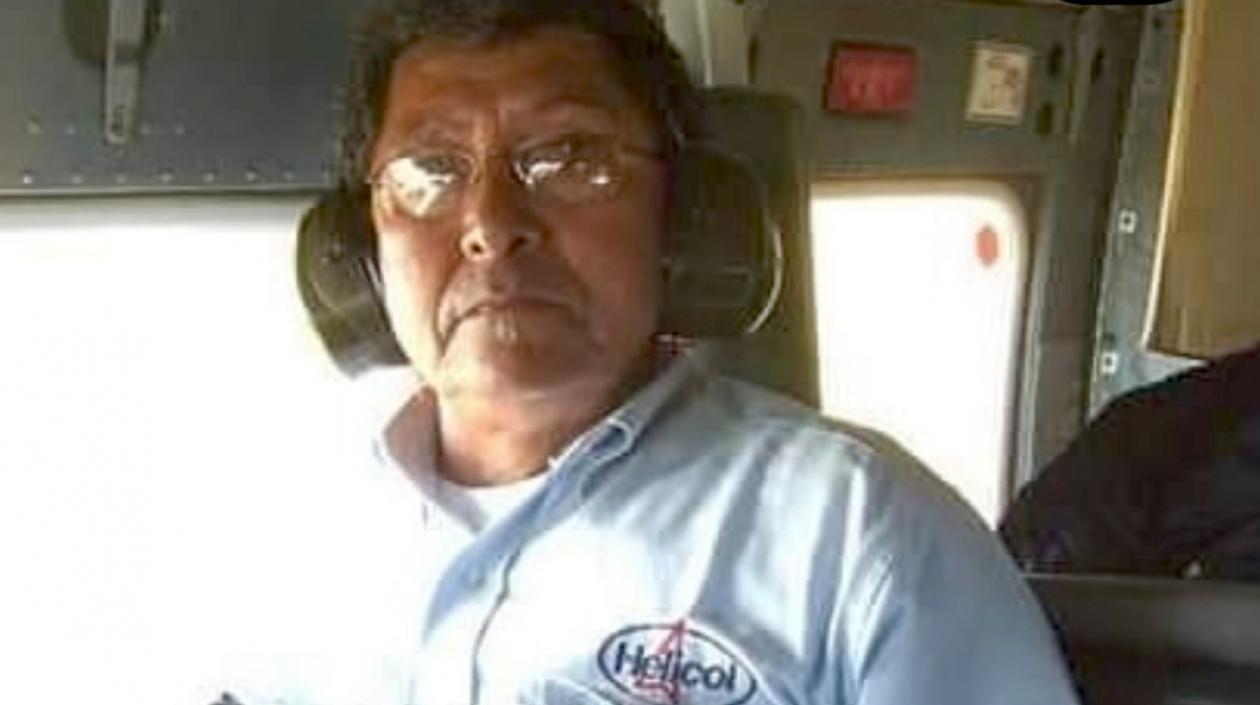 Juan Natera Mendoza, de 70 años de edad, murió en un accidente aéreo.