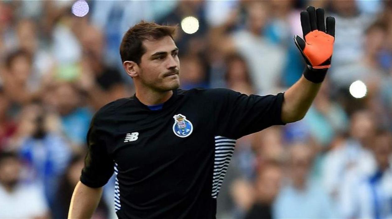 El portero Iker Casillas.