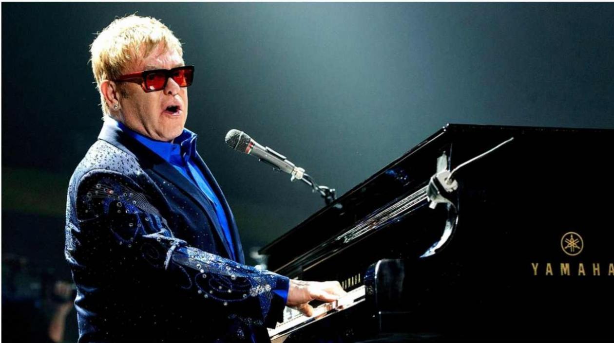 El músico Elton John