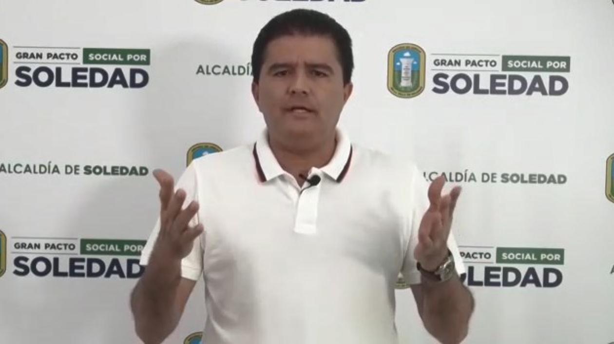 El Alcalde de Soledad, Rodolfo Ucrós.