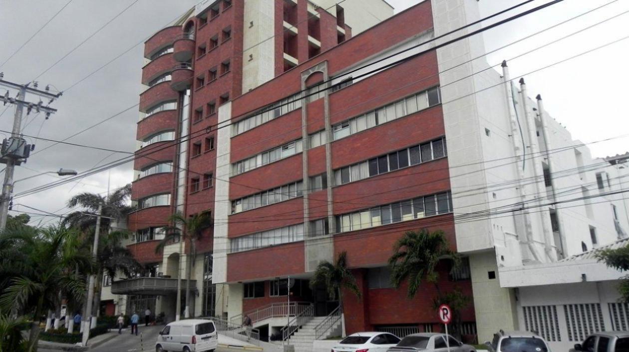 Clínica General del Norte de Barranquilla, donde falleció el adulto mayor.