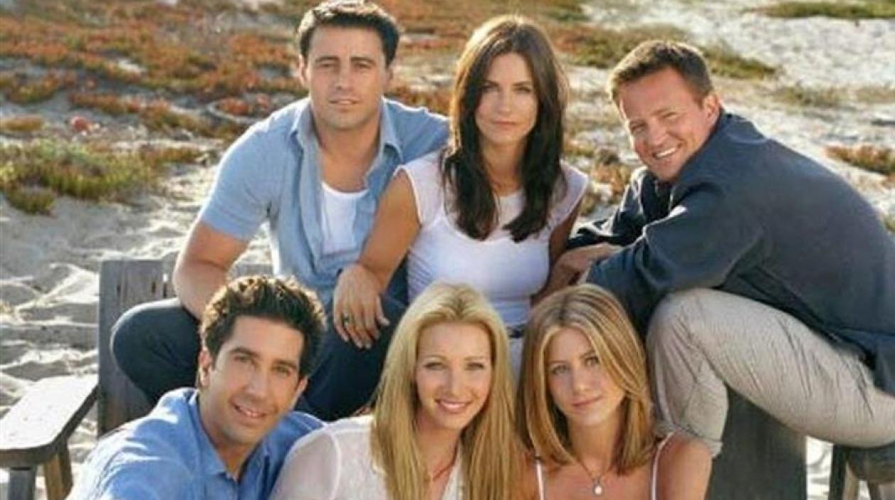Protagonistas de la serie Friends.