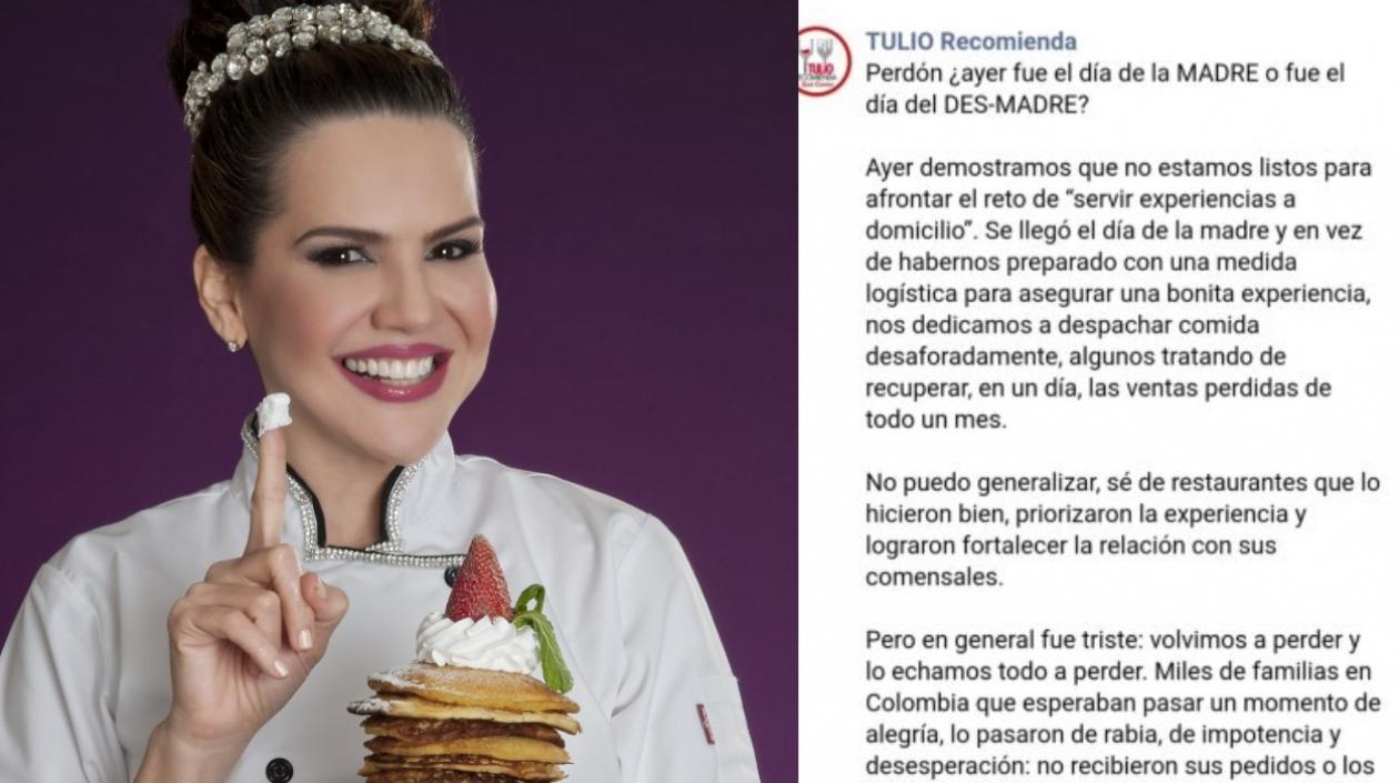 Nancy Cabrera y la publicación de Tulio Zuluaga.