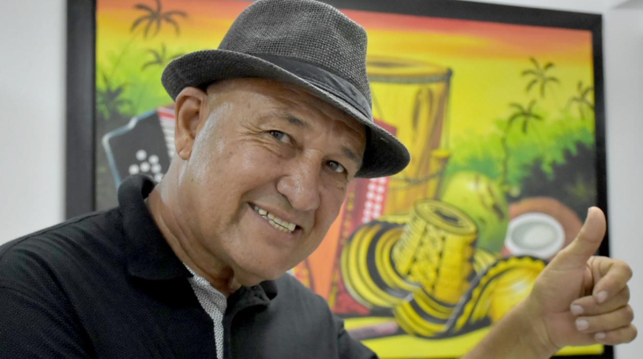 'Joe' Urquijo, cantante barranquilero, fallecido hoy.
