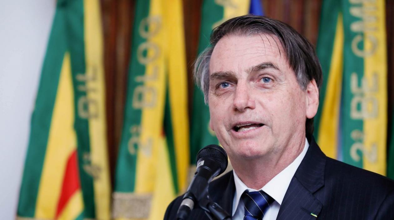 Jair Bolsanoro, presidente de Brasil.