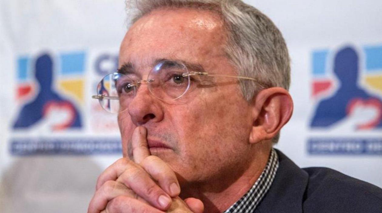 El expresidente colombiano Álvaro Uribe.