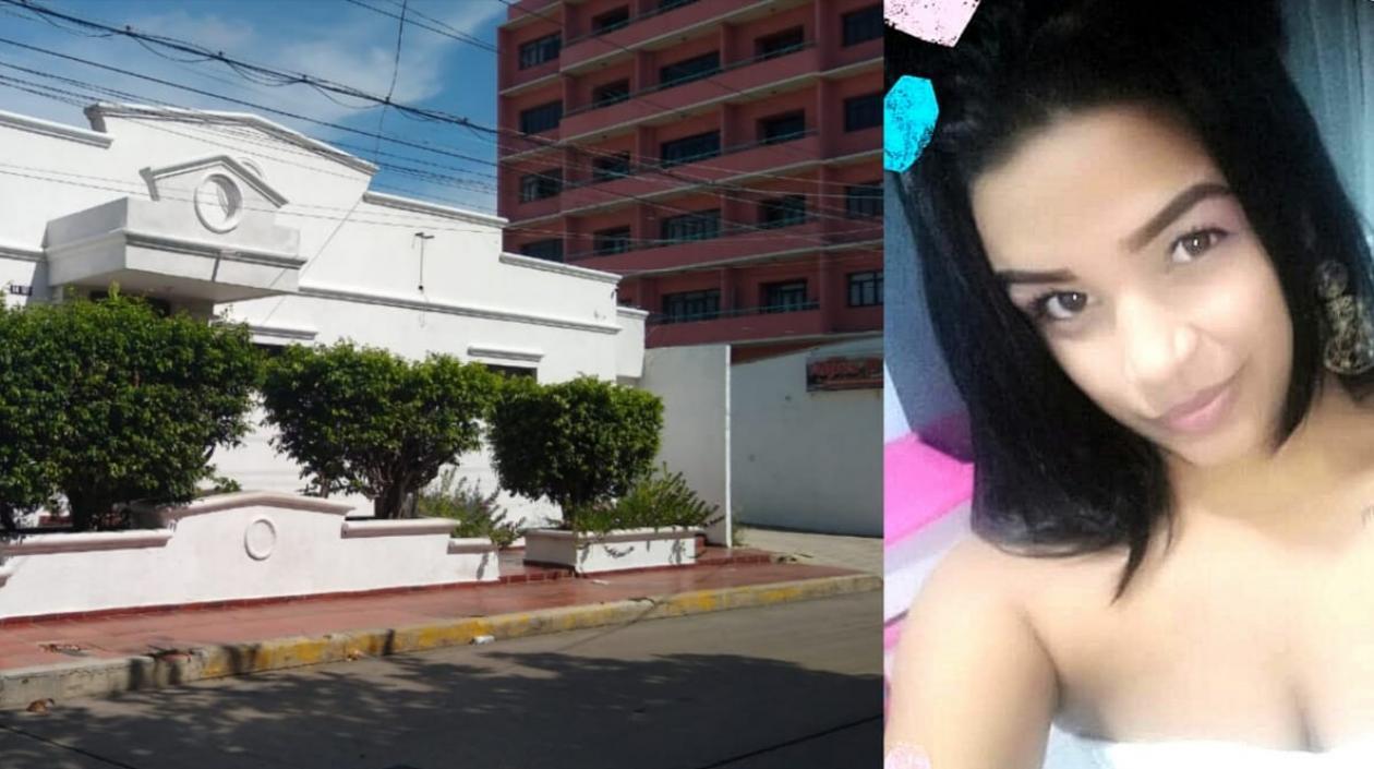 Daniela Espitia Flórez fue asesinada en una de las habitaciones de esta residencia.