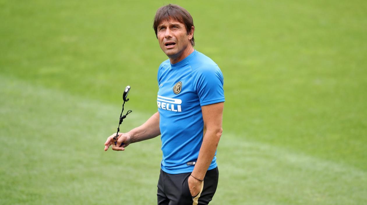 Antonio Conte, técnico del Inter de Milán.