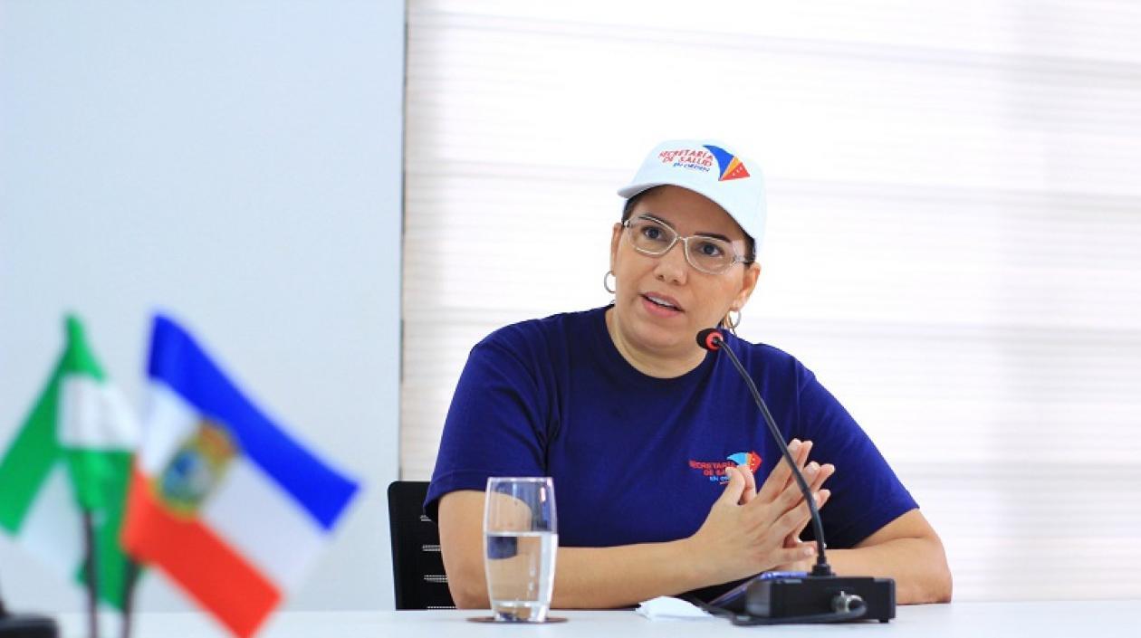Lina de Armas, Secretaria de Salud de Valledupar.