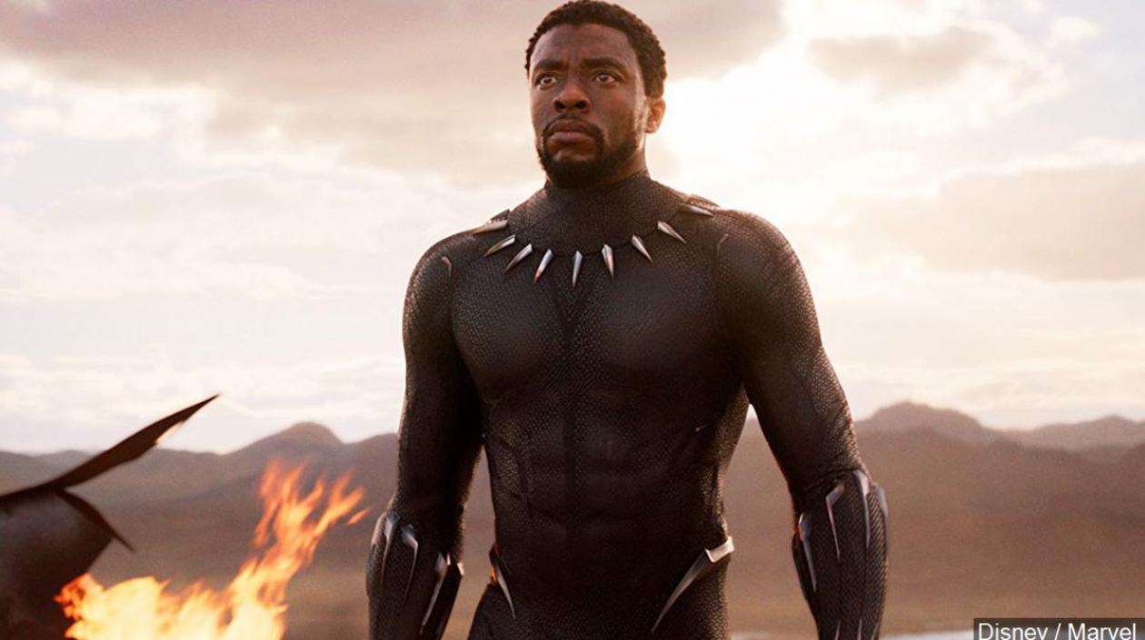 Chadwick Boseman interpretó al superhéroe "Black Panther".