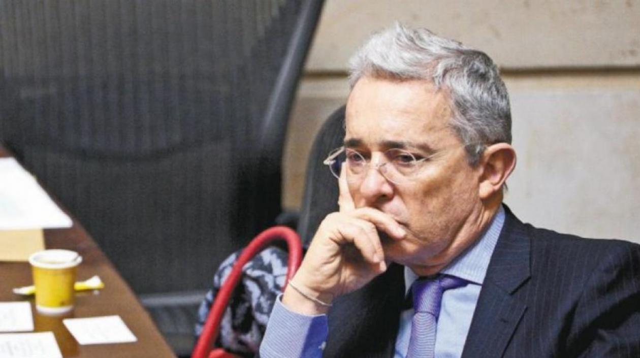 El exsenador Álvaro Uribe Vélez.