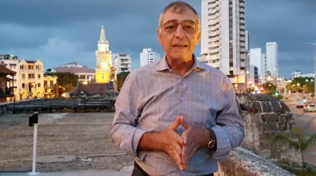 William Dau, alcalde de Cartagena.