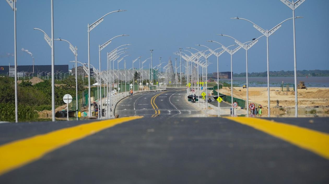 El nuevo tramo del Gran Malecón del Río.