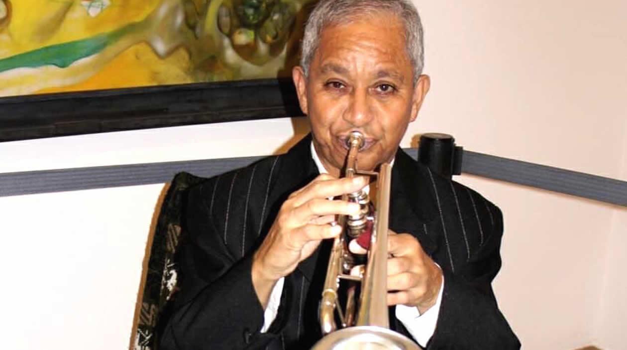 El trompetista Héctor Zarzuela (Q.E.P.D.).