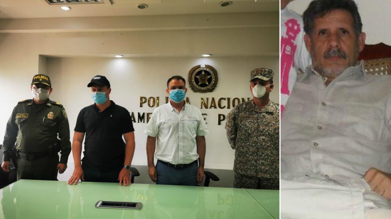 Autoridades de Sincelejo realizaron consejo de seguridad por secuestro del médico Fabio Hernández Salom.