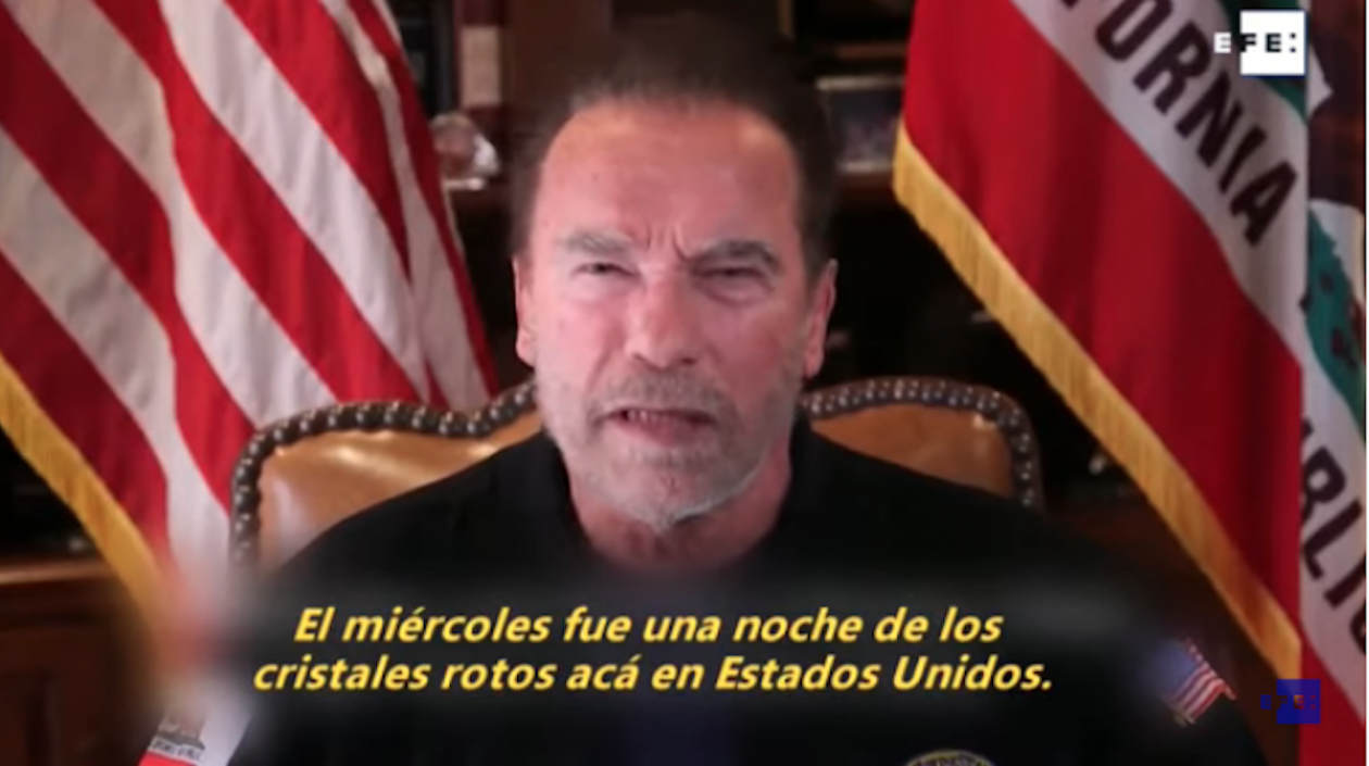 El actor y exgobernador del estado de California, Arnold Schwarzenegger.