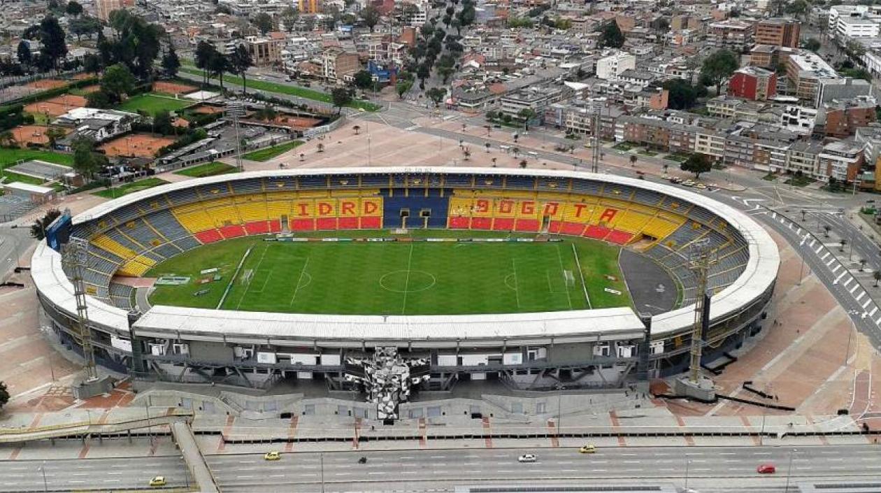 Estadio El Campín de Bogotá.