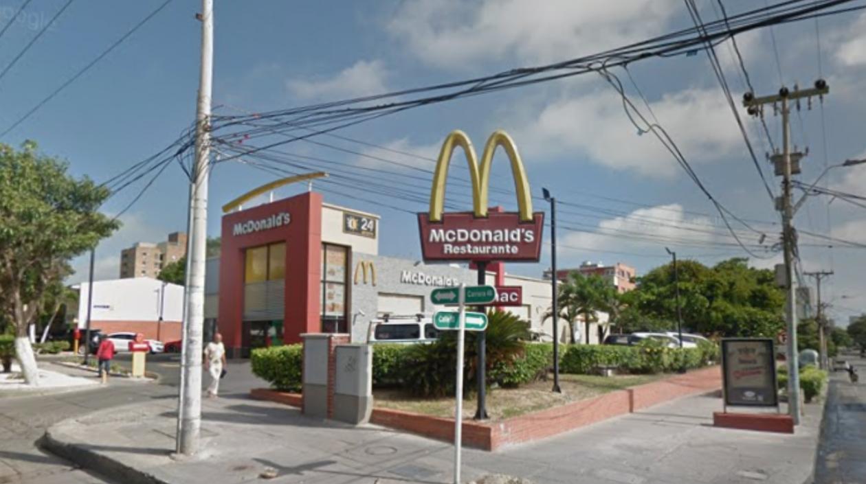 McDonald's calle 93. 