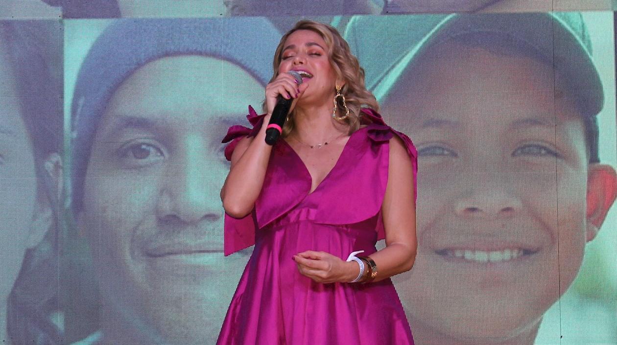 La cantante Adriana Lucía.