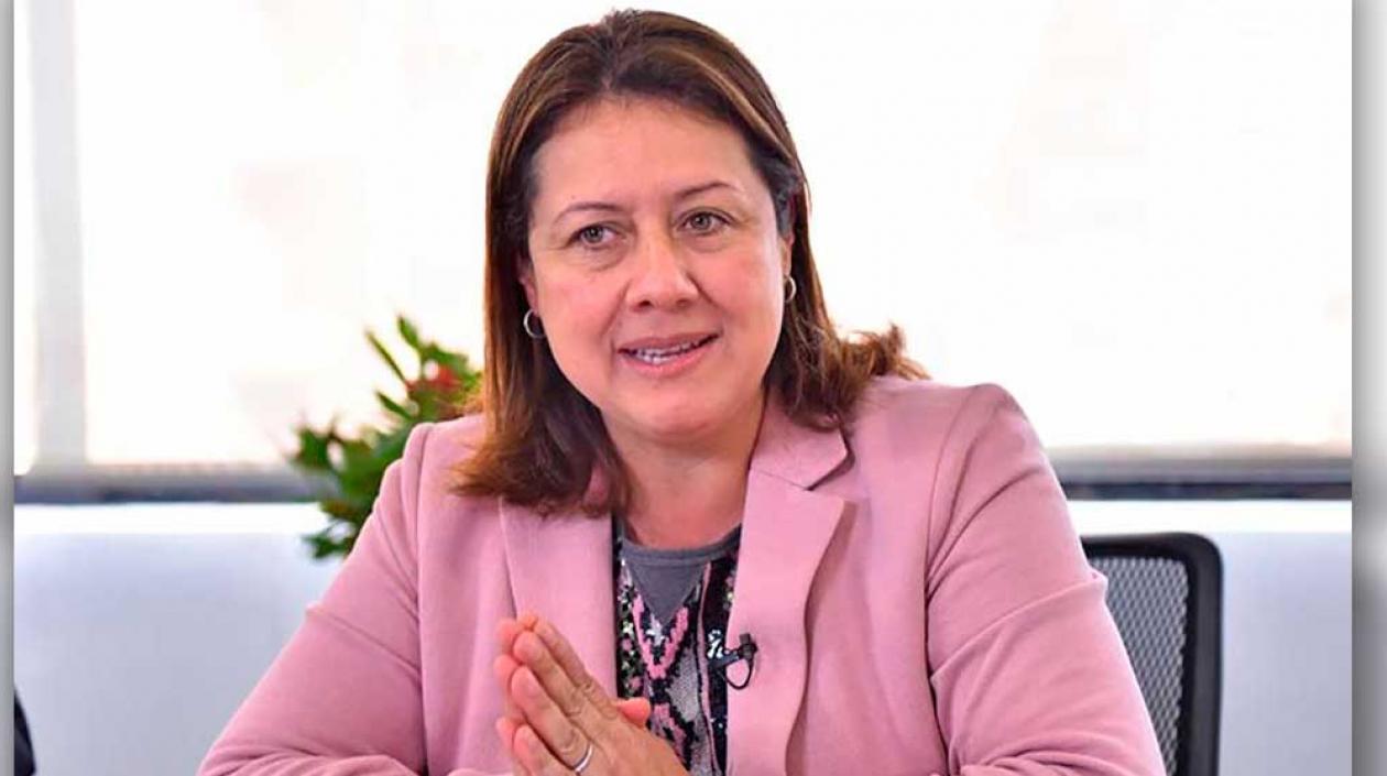 Ministra de Comercio, Industria y Turismo, Maria Ximena Lombana.