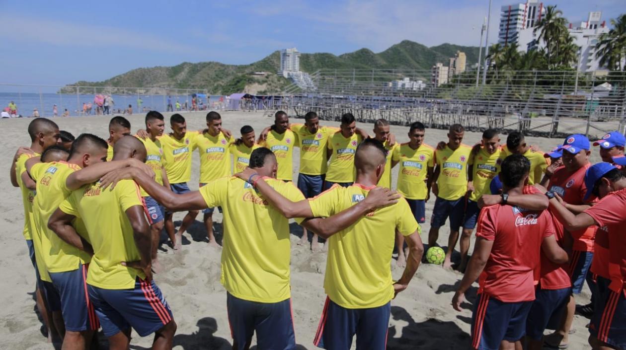 Selección Colombia de fútbol playa. 