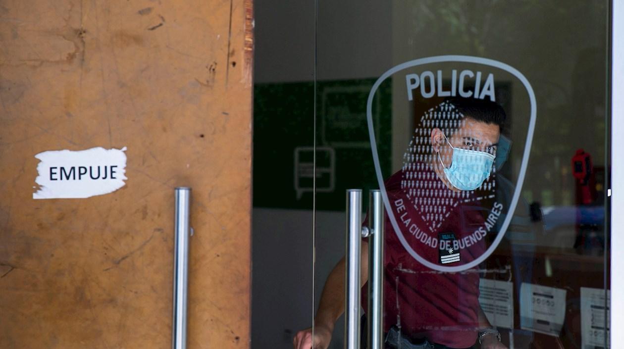 Irineo Garzón, acusado de violar hace dos semanas a una joven venezolana en su tienda de Buenos Aires.