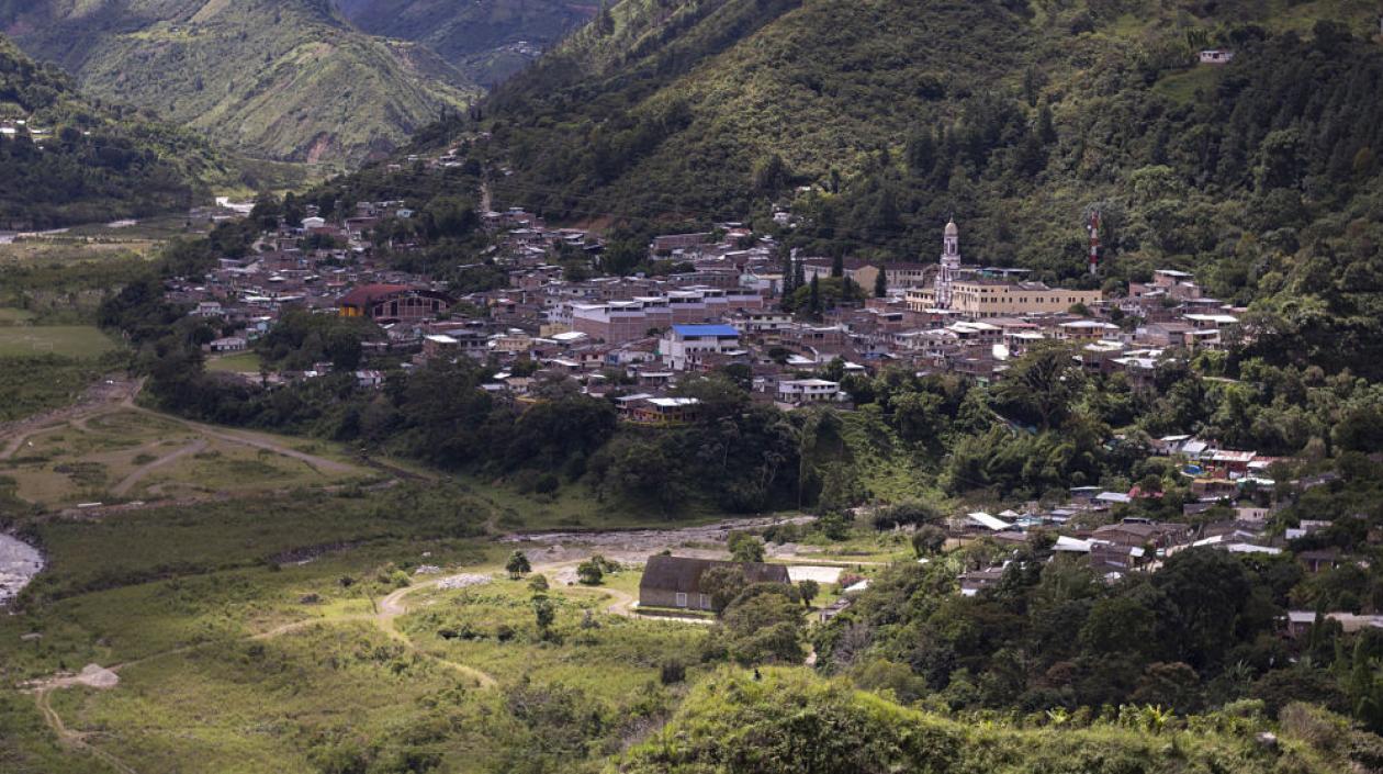 Municipio de Inzá, en el Cauca.