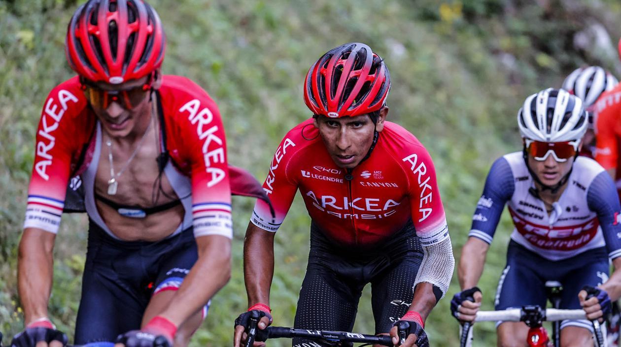 Nairo Quintana ciclista colombiano. 