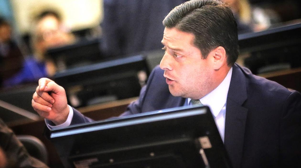 Mauricio Gómez, Senador Liberal.