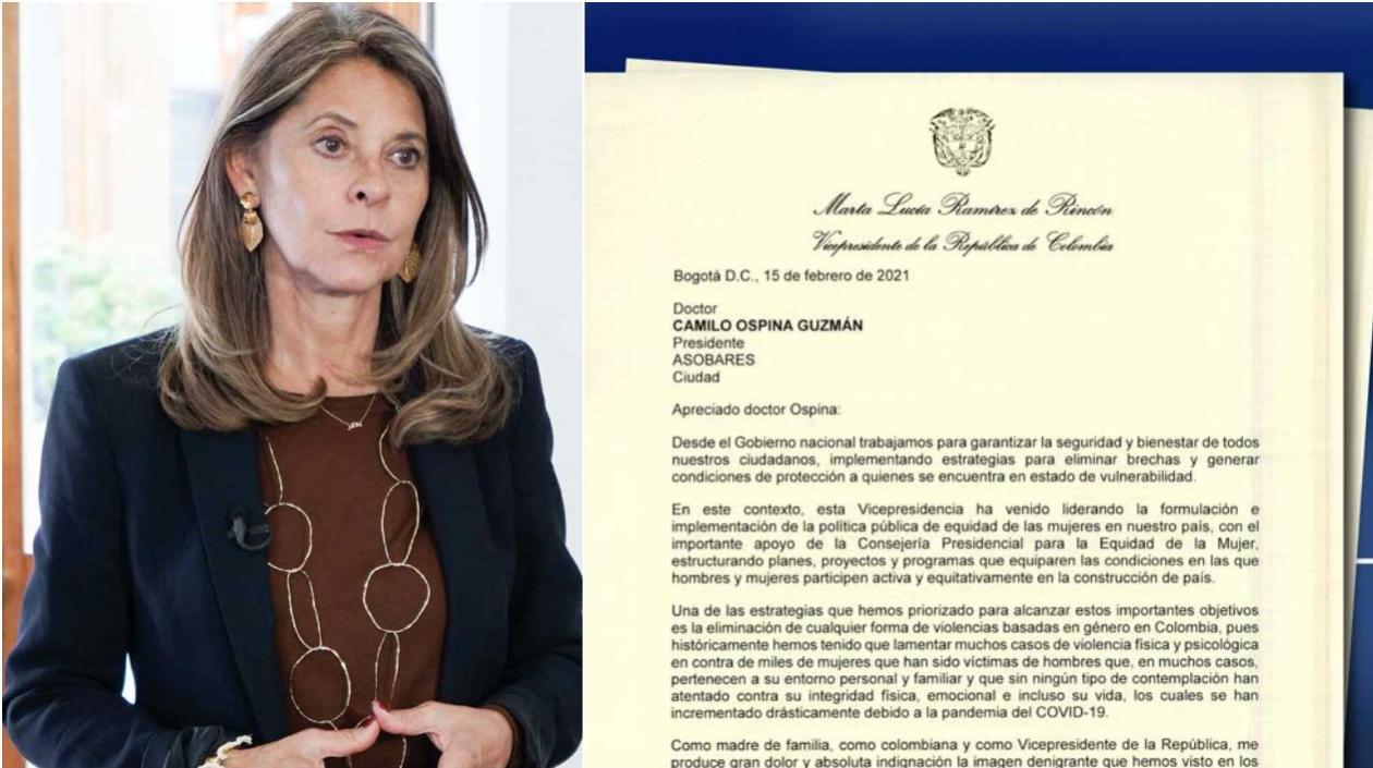 Vicepresidenta Marta Lucía Ramírez pide evaluar su propuesta.