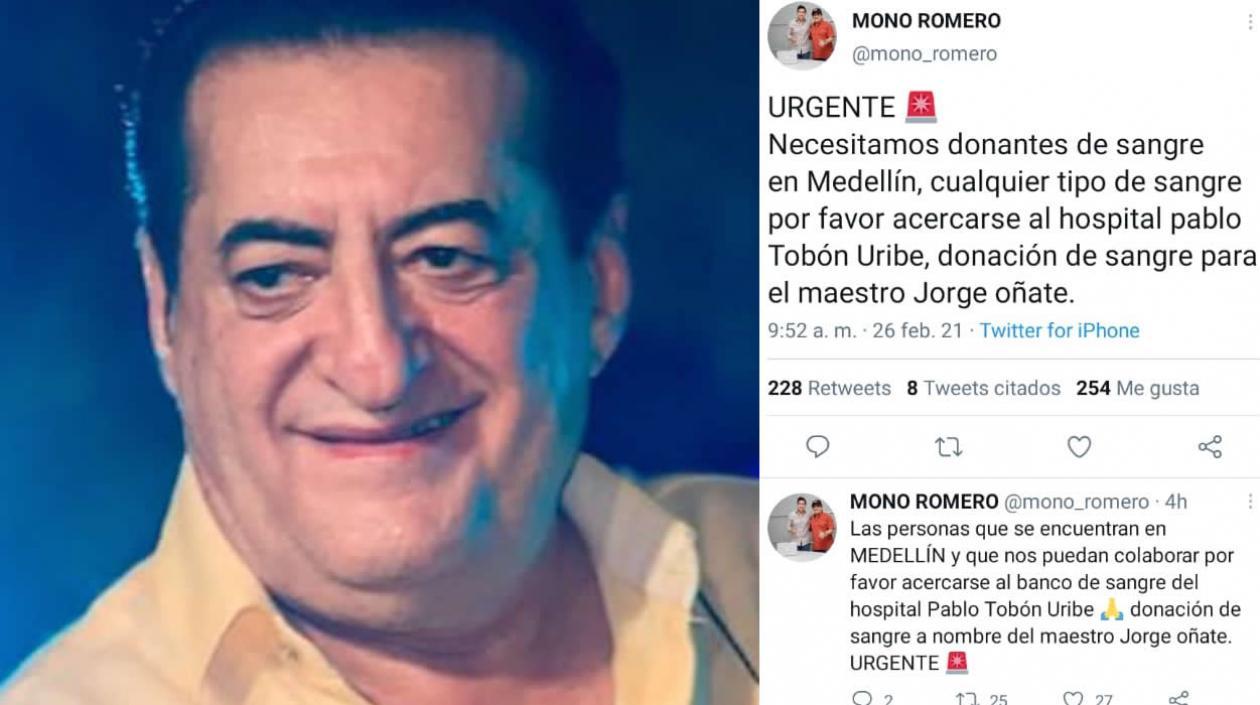 El llamado urgente del empresario de Jorge Oñate