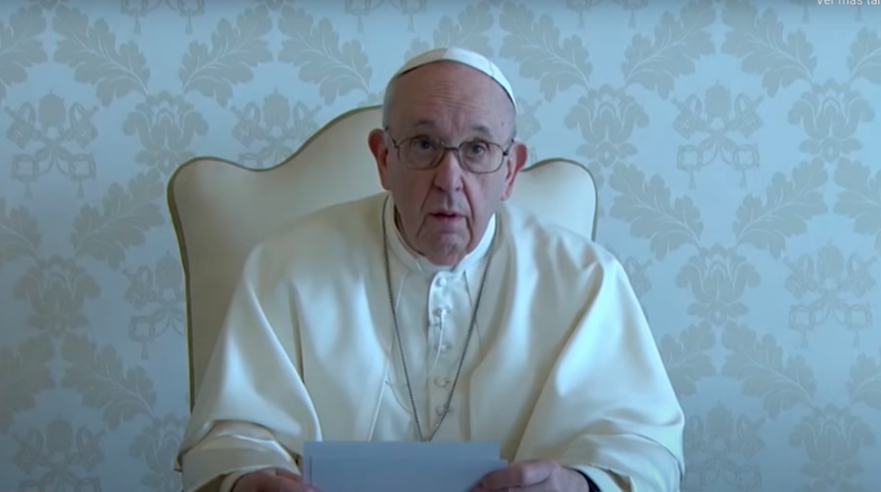 El Papa Francisco grabó un mensaje sobre su visita a Irak.