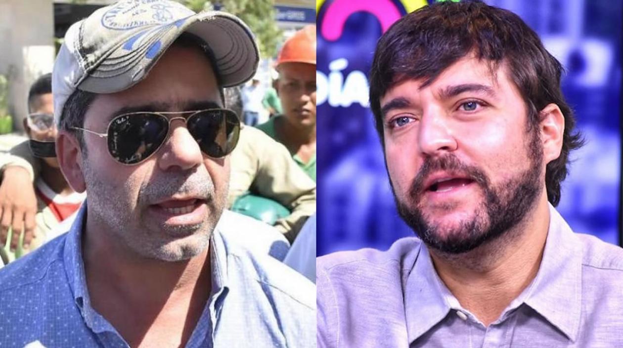 Exalcalde Alex Char y  El Alcalde de Barranquilla, Jaime Pumarejo