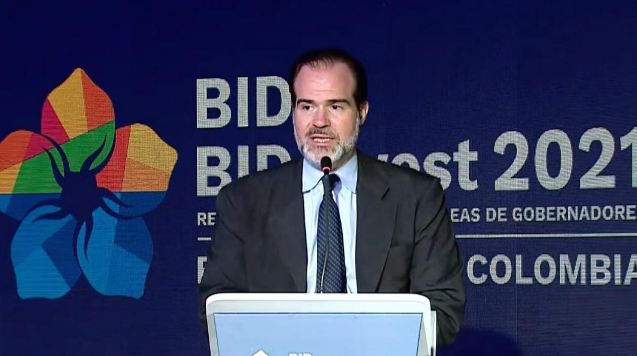 Mauricio Claver-Carone, presidente del BID.