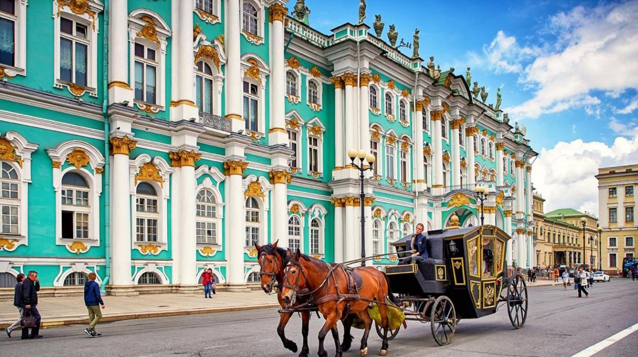 Palacio de Invierno de San Petersburgo. 